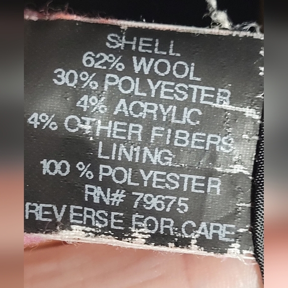 Michael Kors Black Wool Peacoat XS - Picture 5 of 5